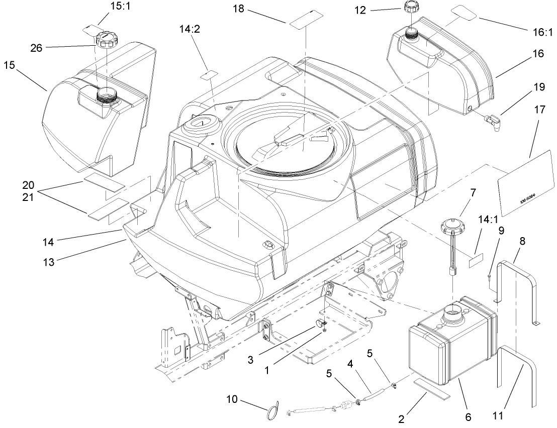 Fresh Water Tank Assembly