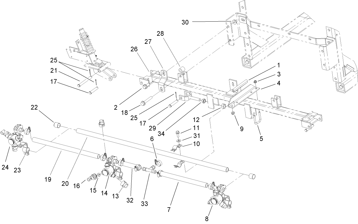 Center Boom Assembly