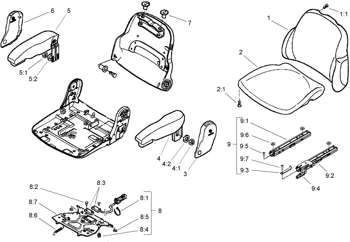 Premium Seat Assembly