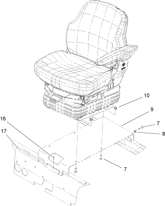 Seat Suspension Assembly