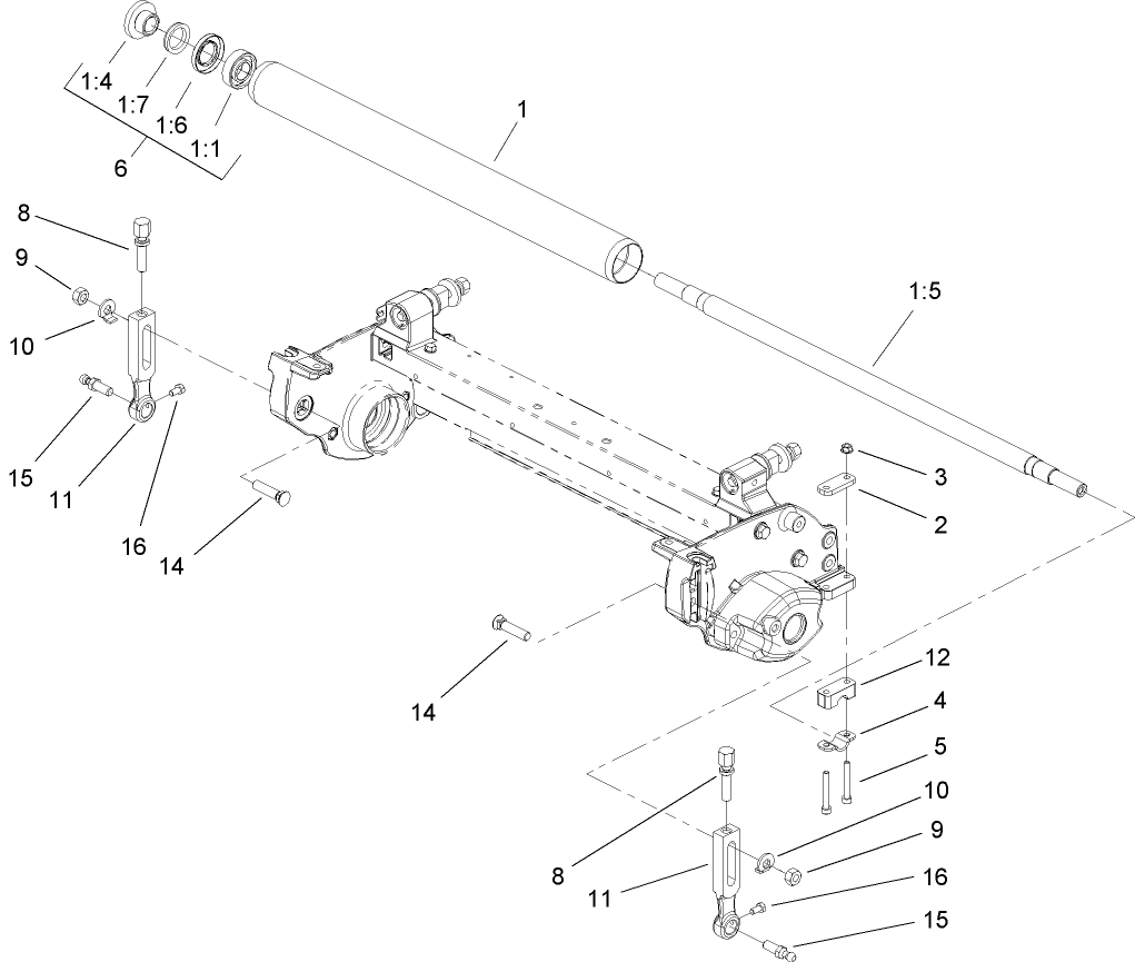 Rear Roller Assembly