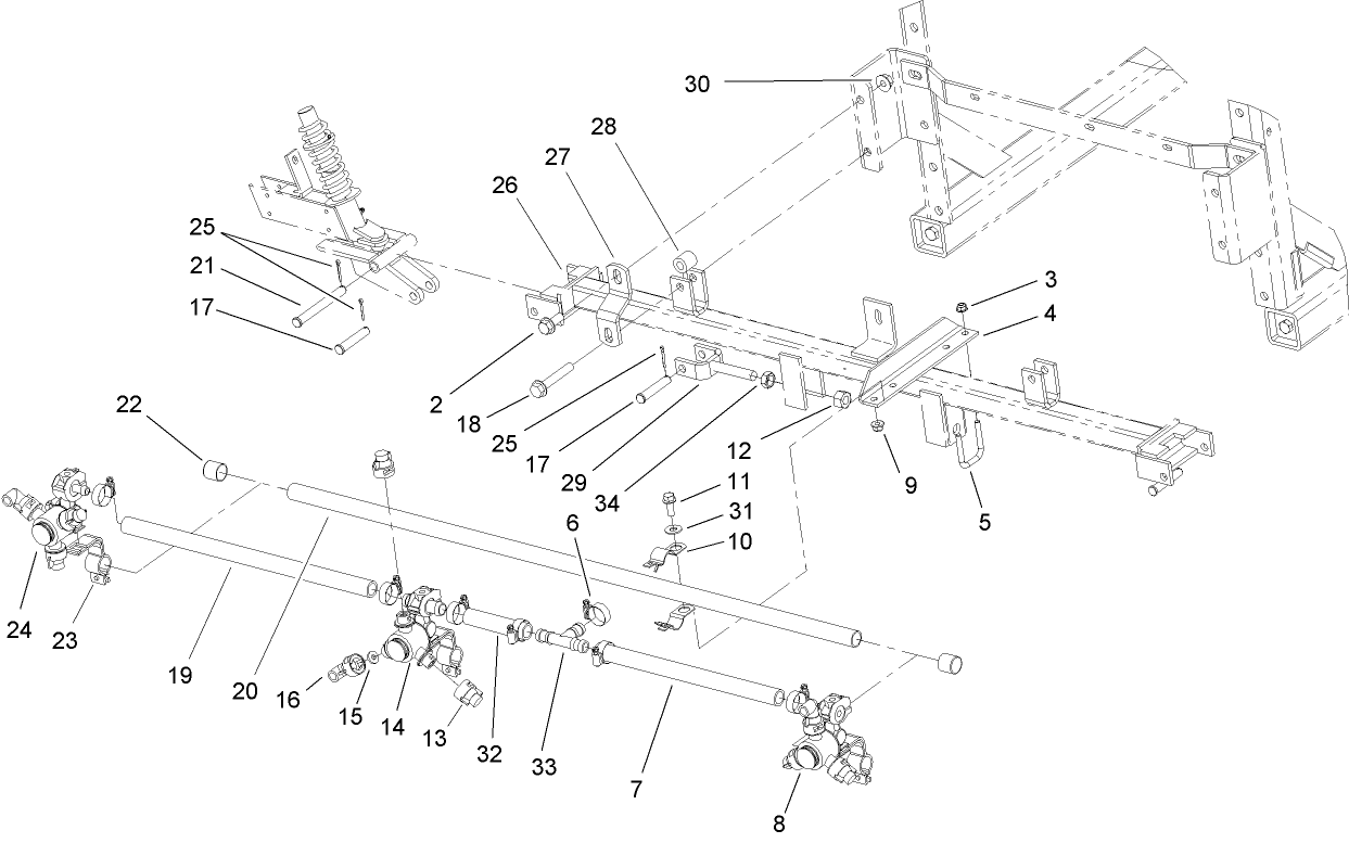 Center Boom Assembly