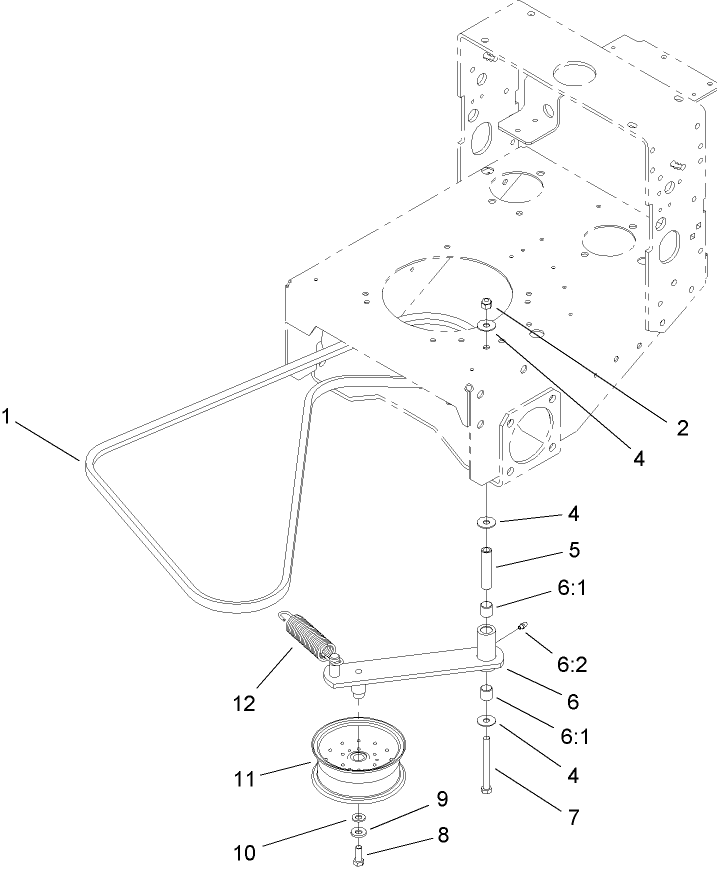 Drive Belt and Tensioner Assembly