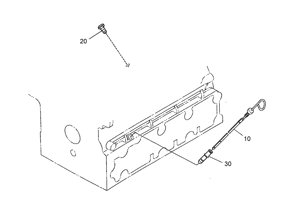 Dipstick and Guide Assembly
