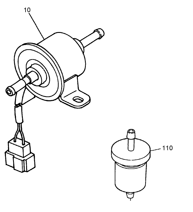 Fuel Filter and Fuel Pump