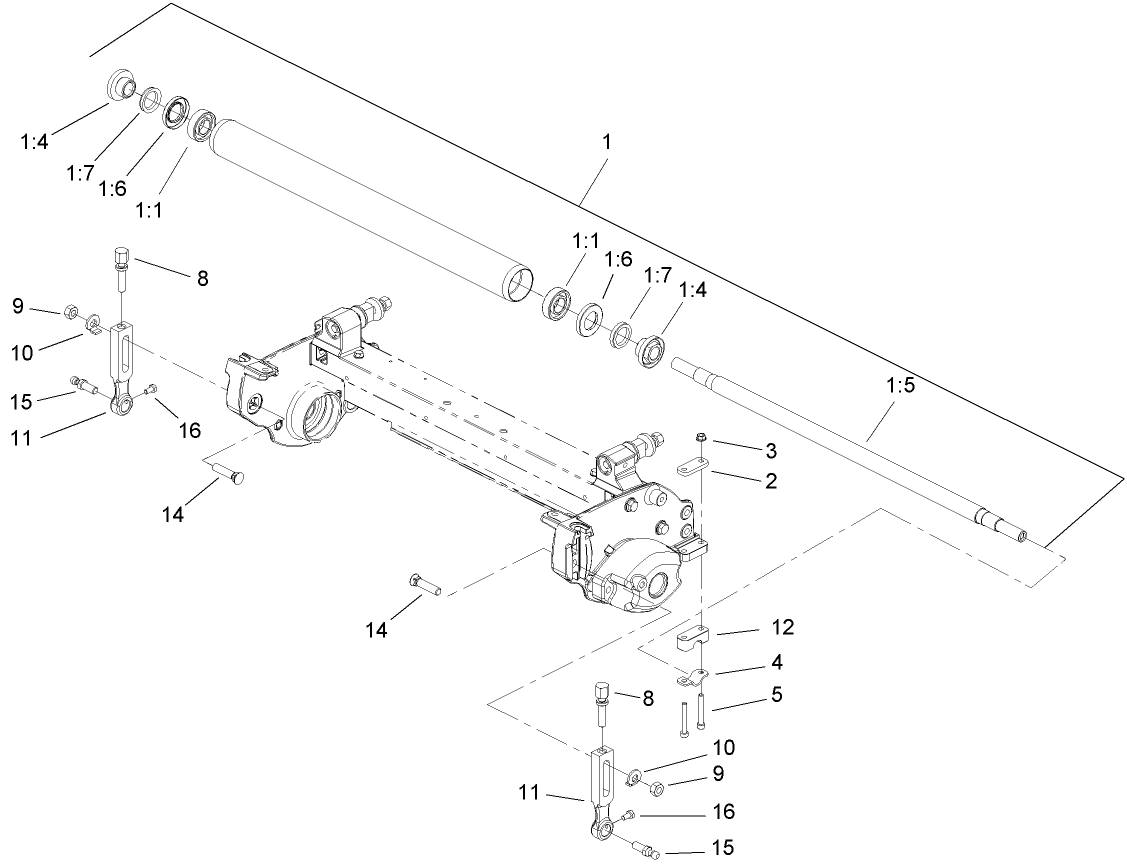 Rear Roller Assembly