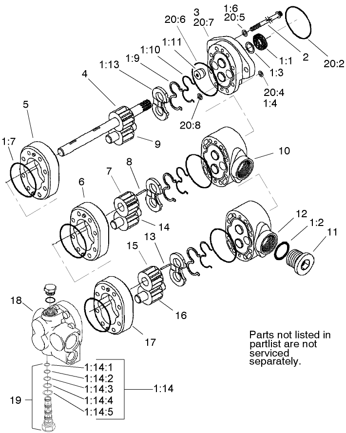 Gear Pump Assembly No. 108-1548