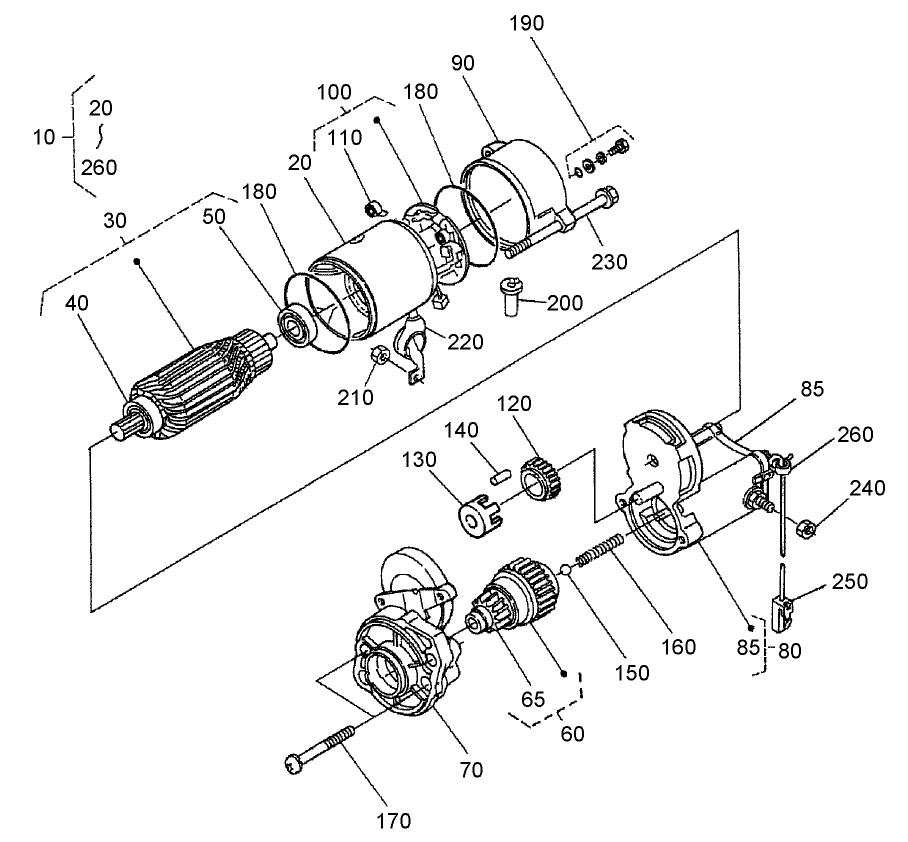 Starter (Component Part) Assembly
