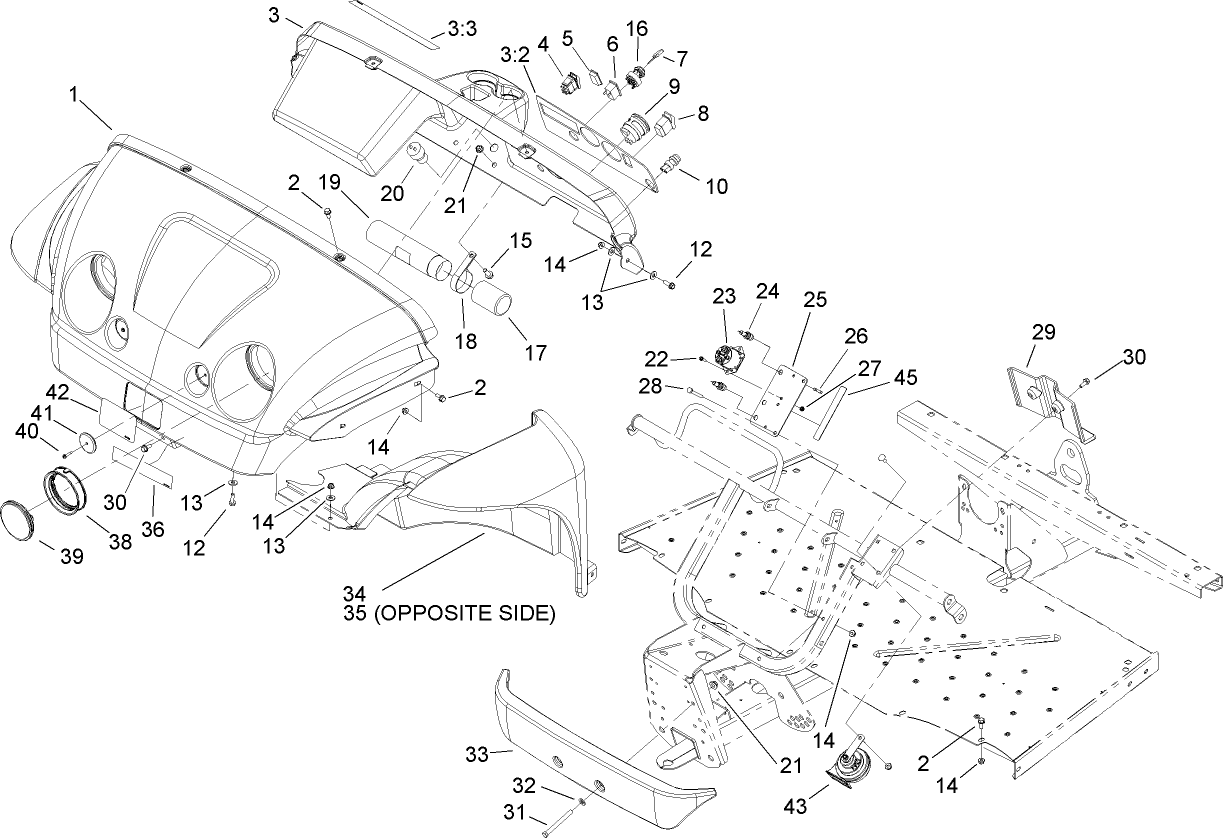 Hood and Fender Assembly