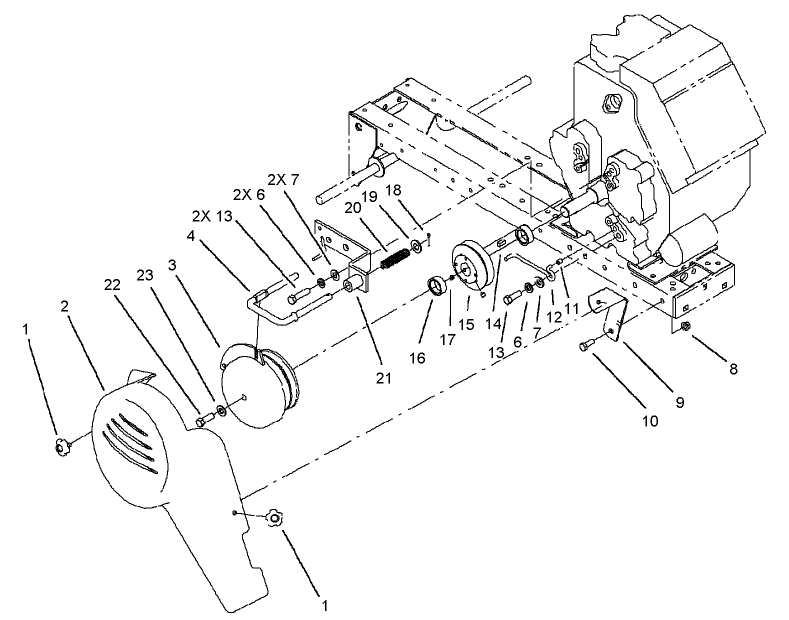 Electric Clutch and Cover Assembly