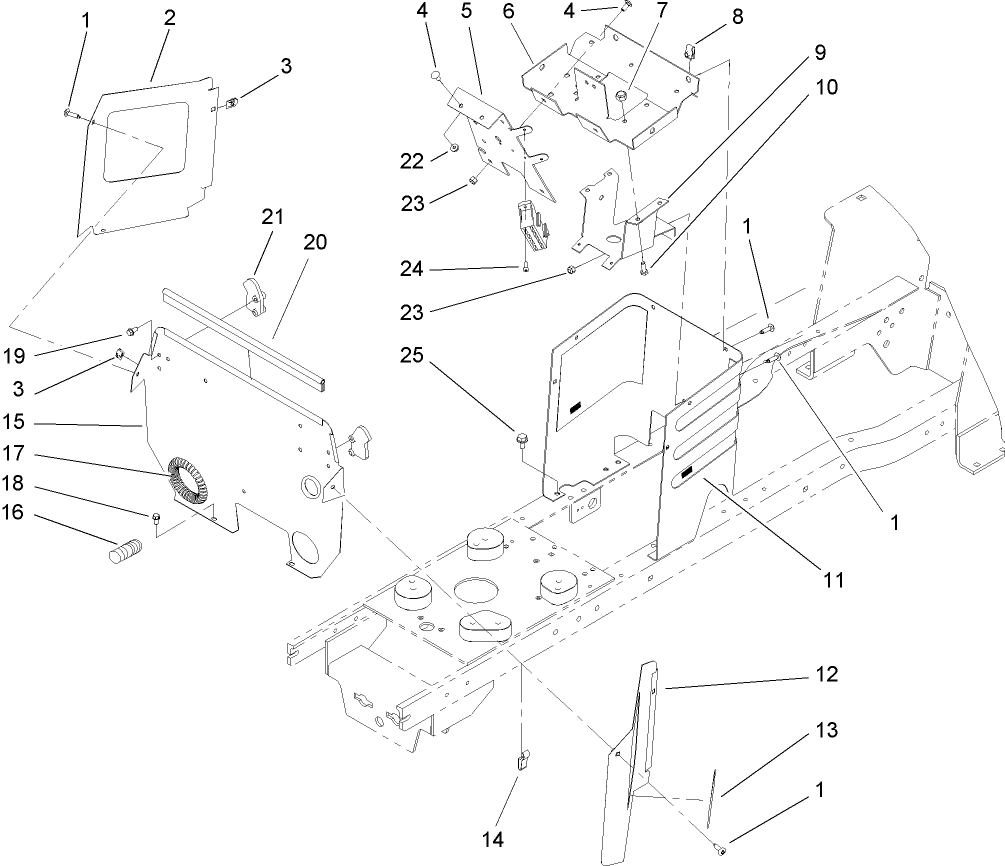 Hoodstand and Firewall Assembly