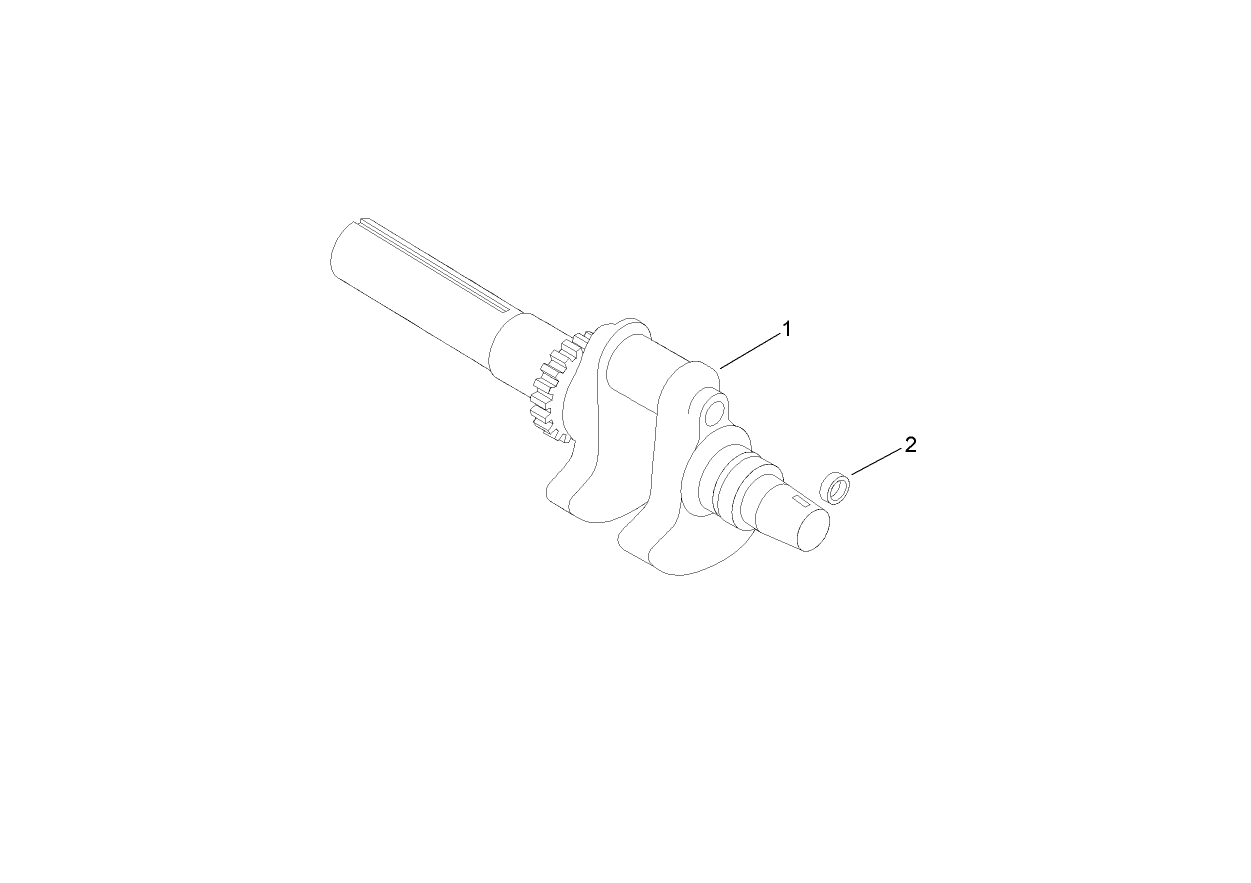 Crankshaft Assembly  Kohler CH20S 64725