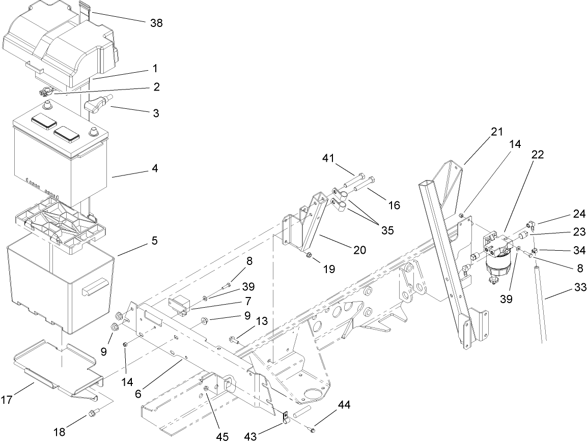 Battery Installation Assembly