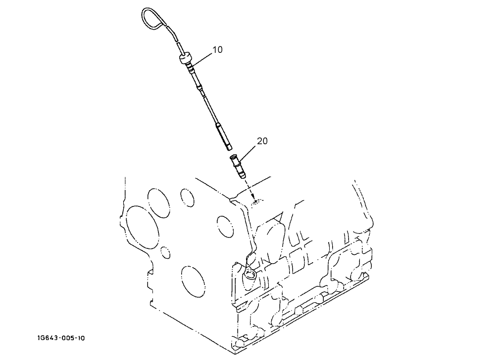 Dipstick and Guide Assembly
