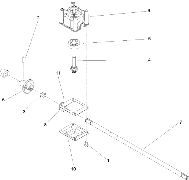 Transmission Assembly No. 107-3860
