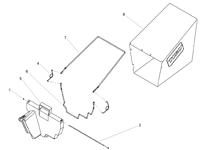 Rear Bagger Assembly No. 11-0189