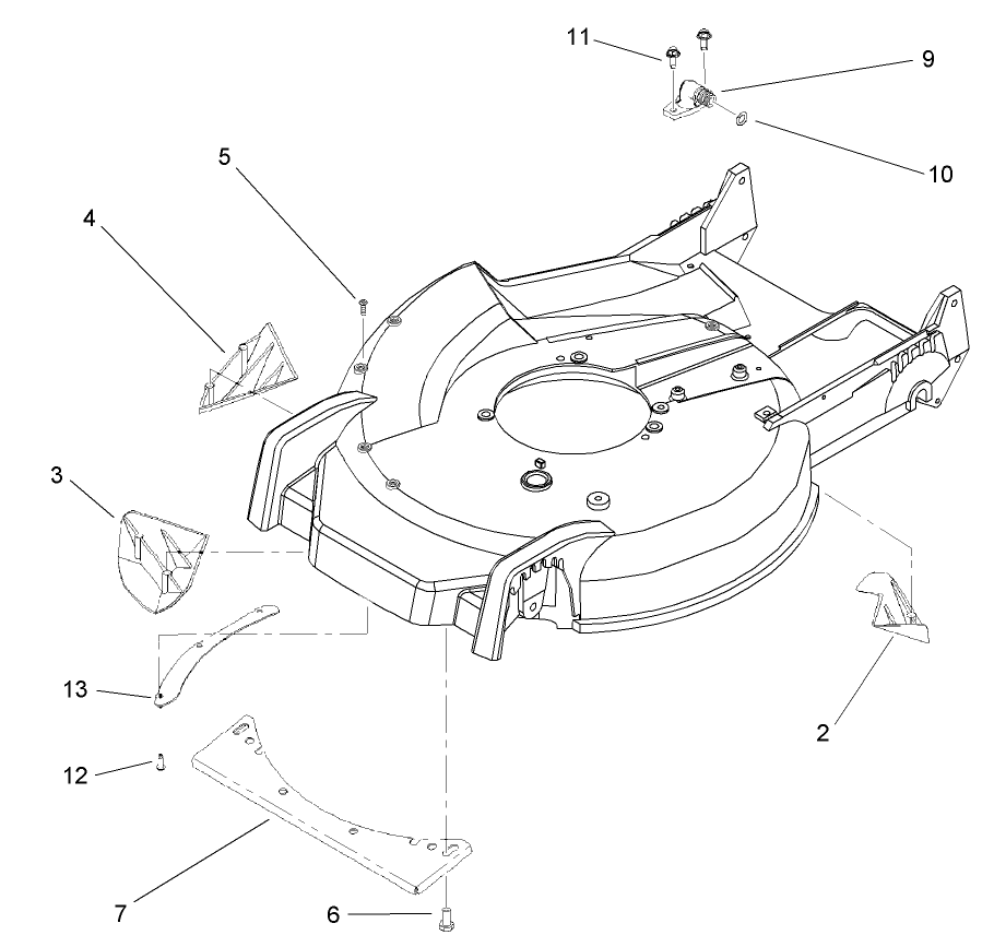 Housing, Kicker, and Washout Assembly No. 105-1309