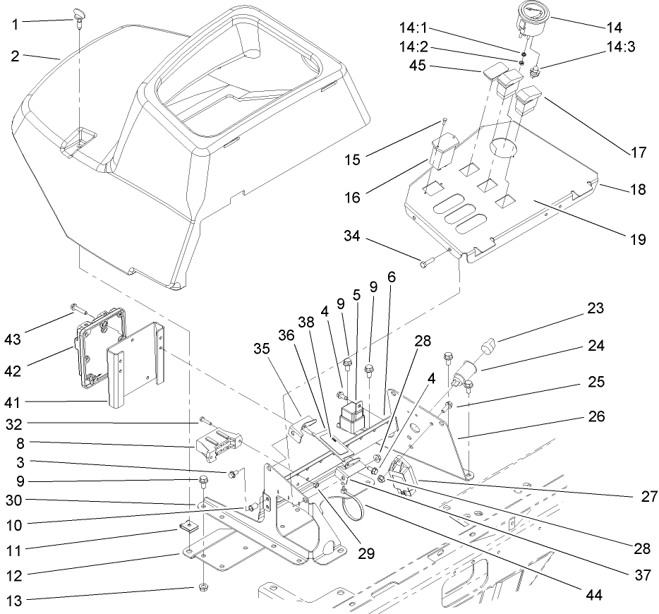 Control Console Assembly