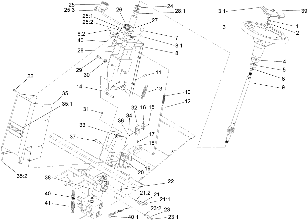 Steering Tower Assembly