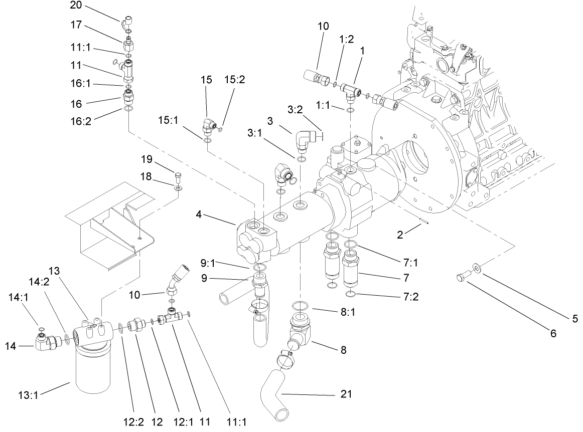Pump and Filter Installation Assembly