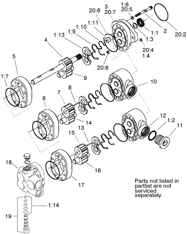Gear Pump Assembly No. 108-1549