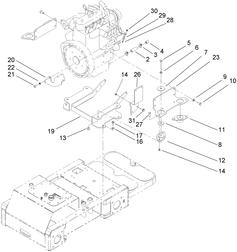Engine Mounting Assembly