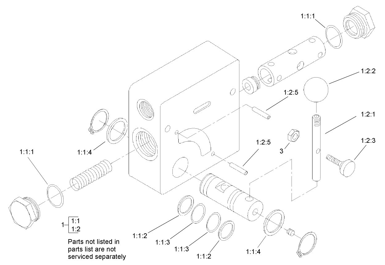 Hydraulic Valve Assembly No. 104-4221