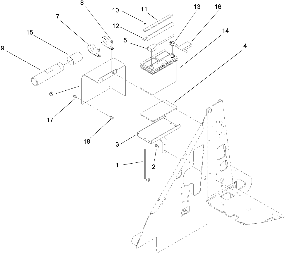 Battery Mount Assembly