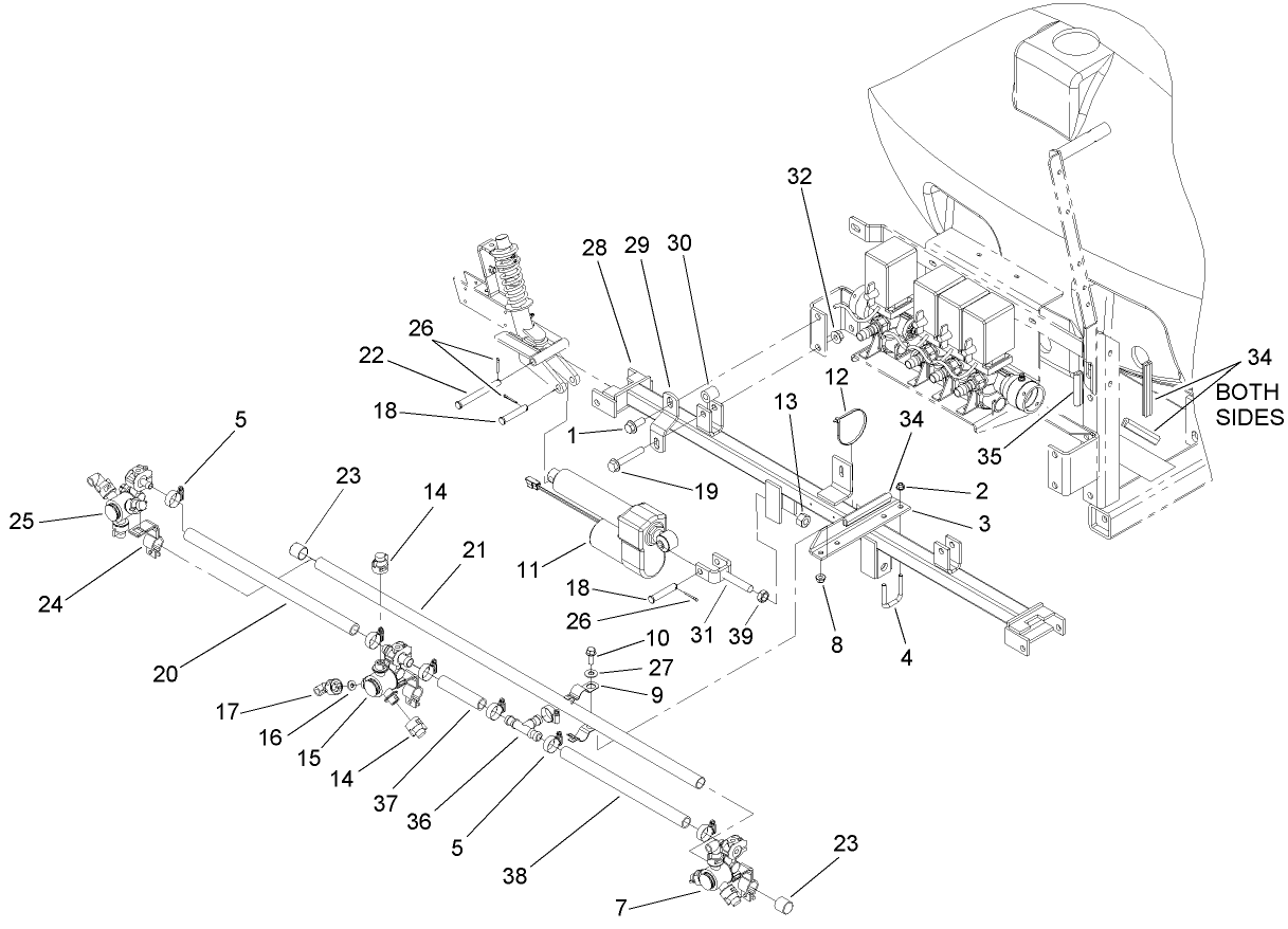 Center Boom Assembly