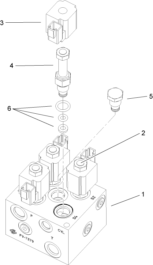 Manifold Block Assembly No. 107-1400