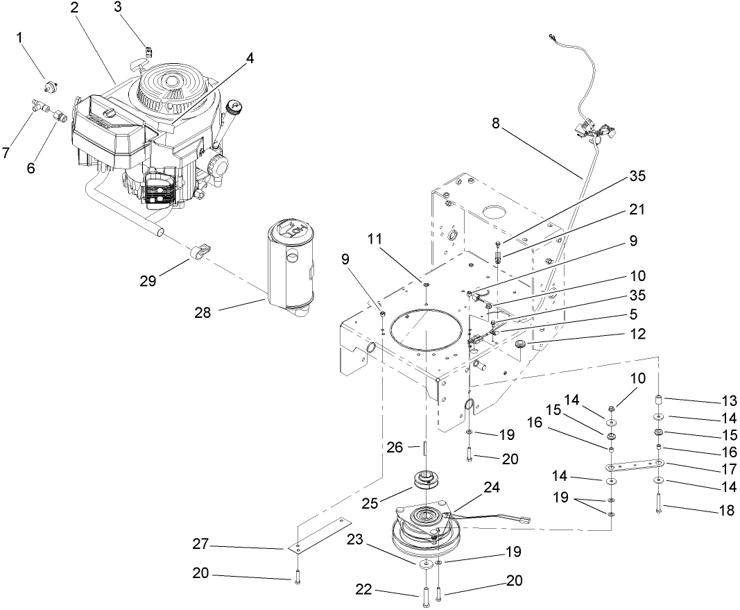 Engine Installation Assembly