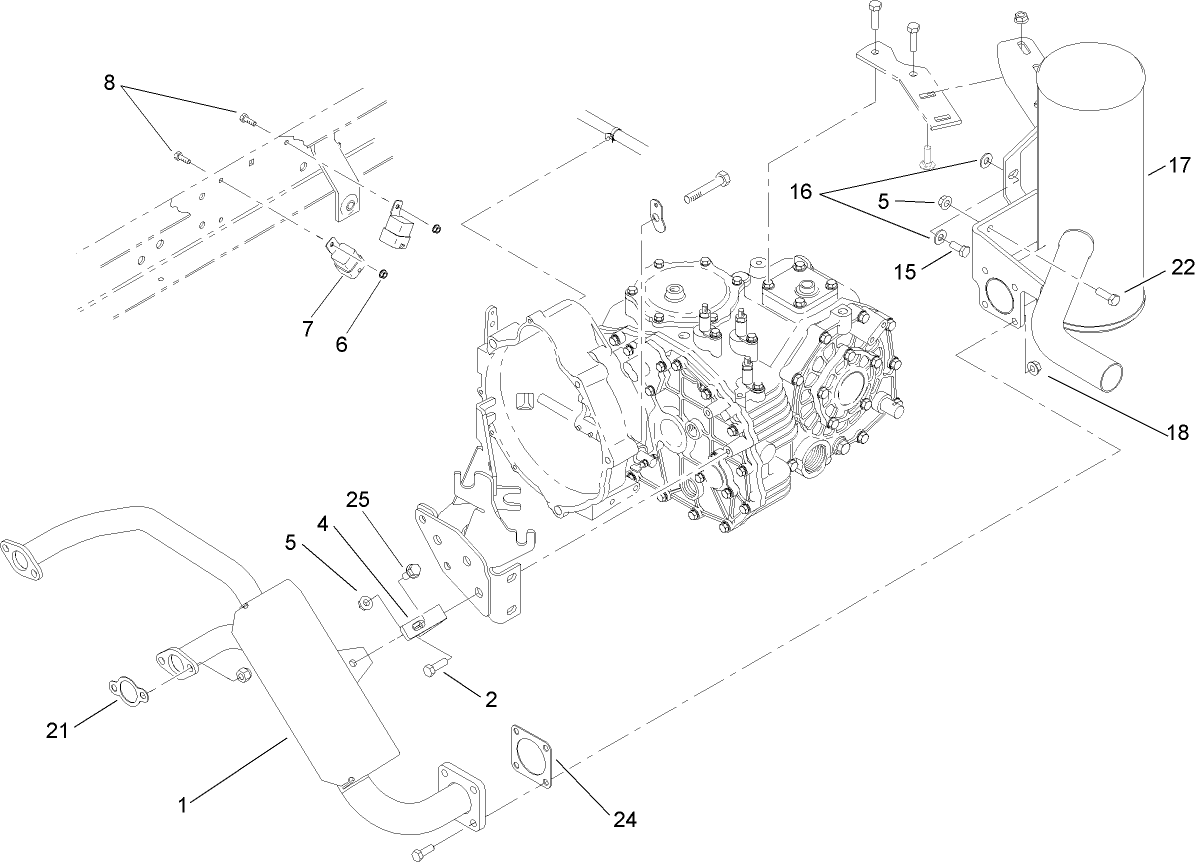 Muffler and Relay Assembly