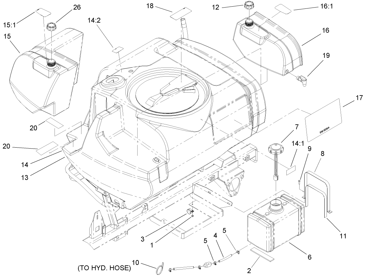 Fresh Water Tank Assembly