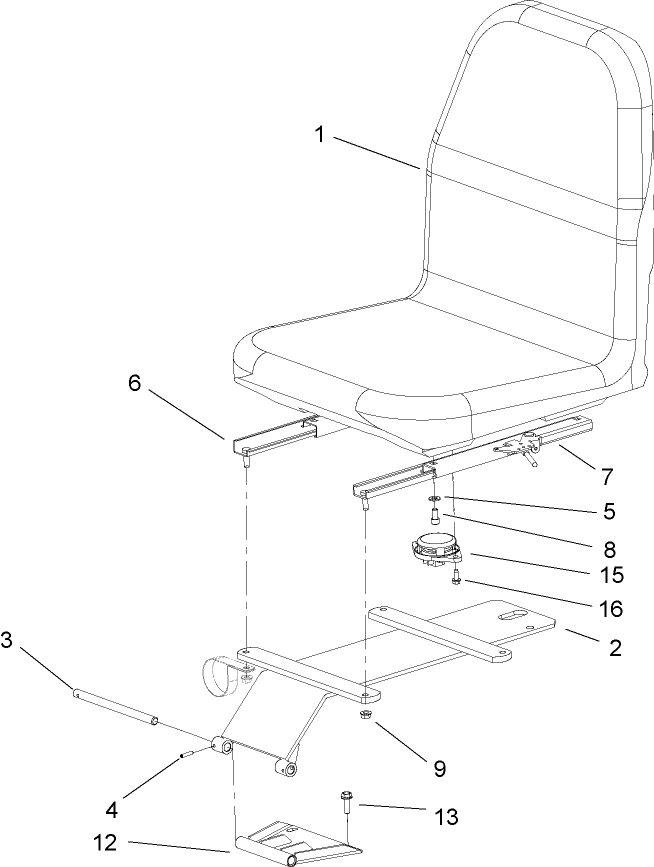 Standard Seat Kit Assembly