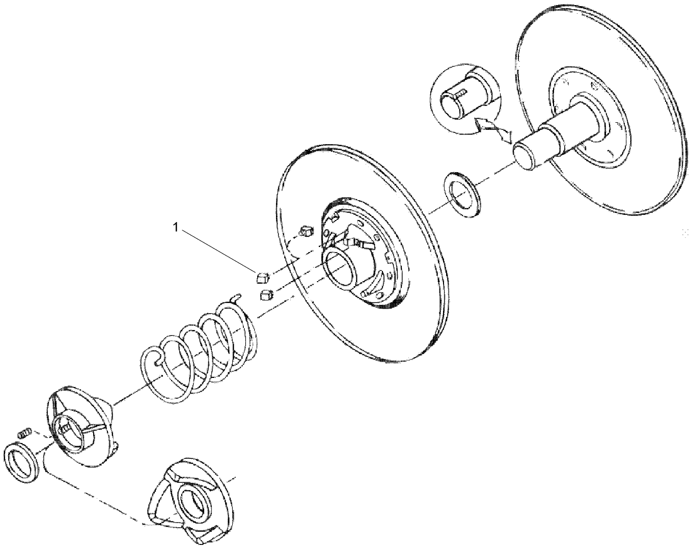 Drive Pulley Assembly No. 100-8289