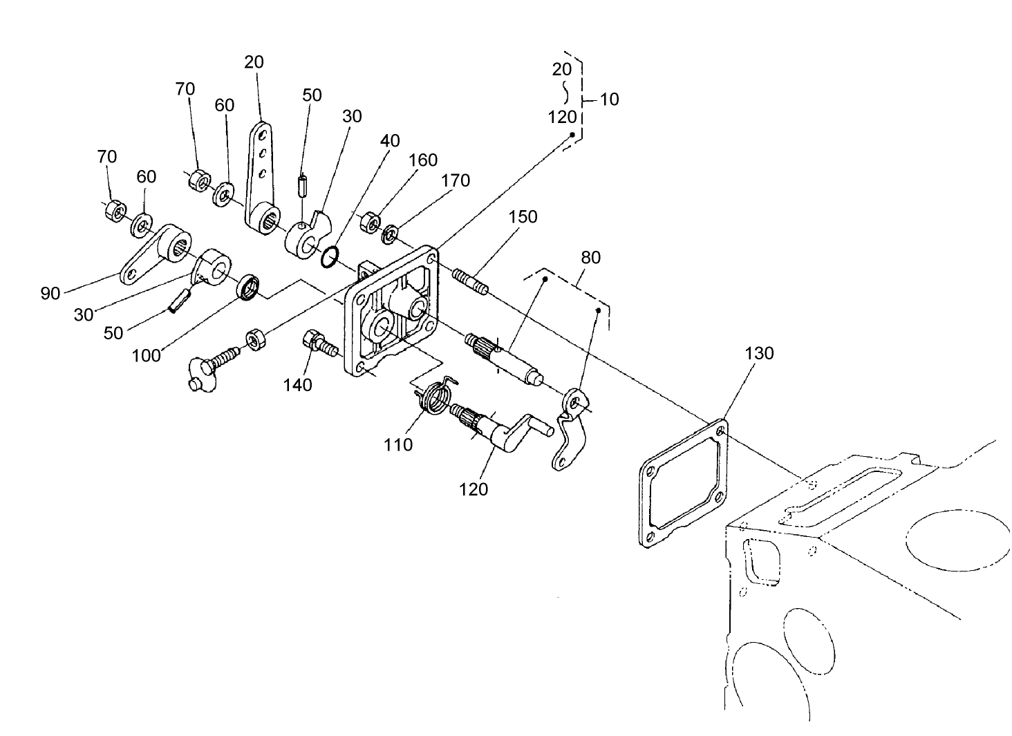 Speed Control Plate Assembly