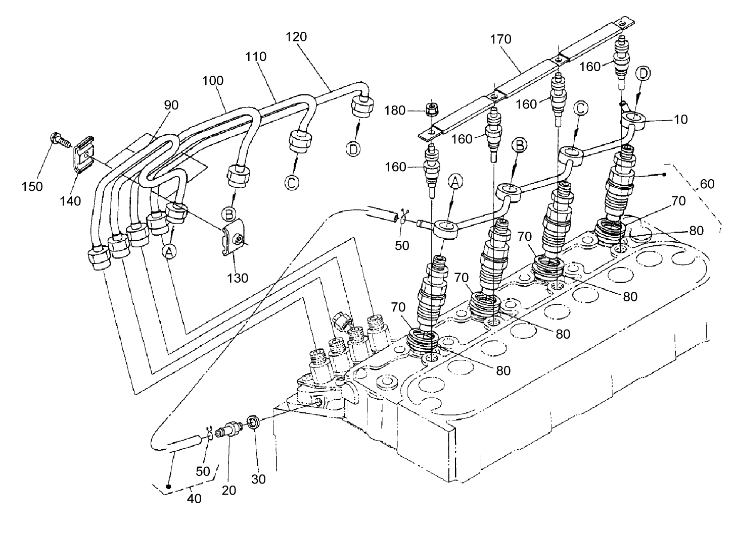 Nozzle Holder and Glow Plug Assembly