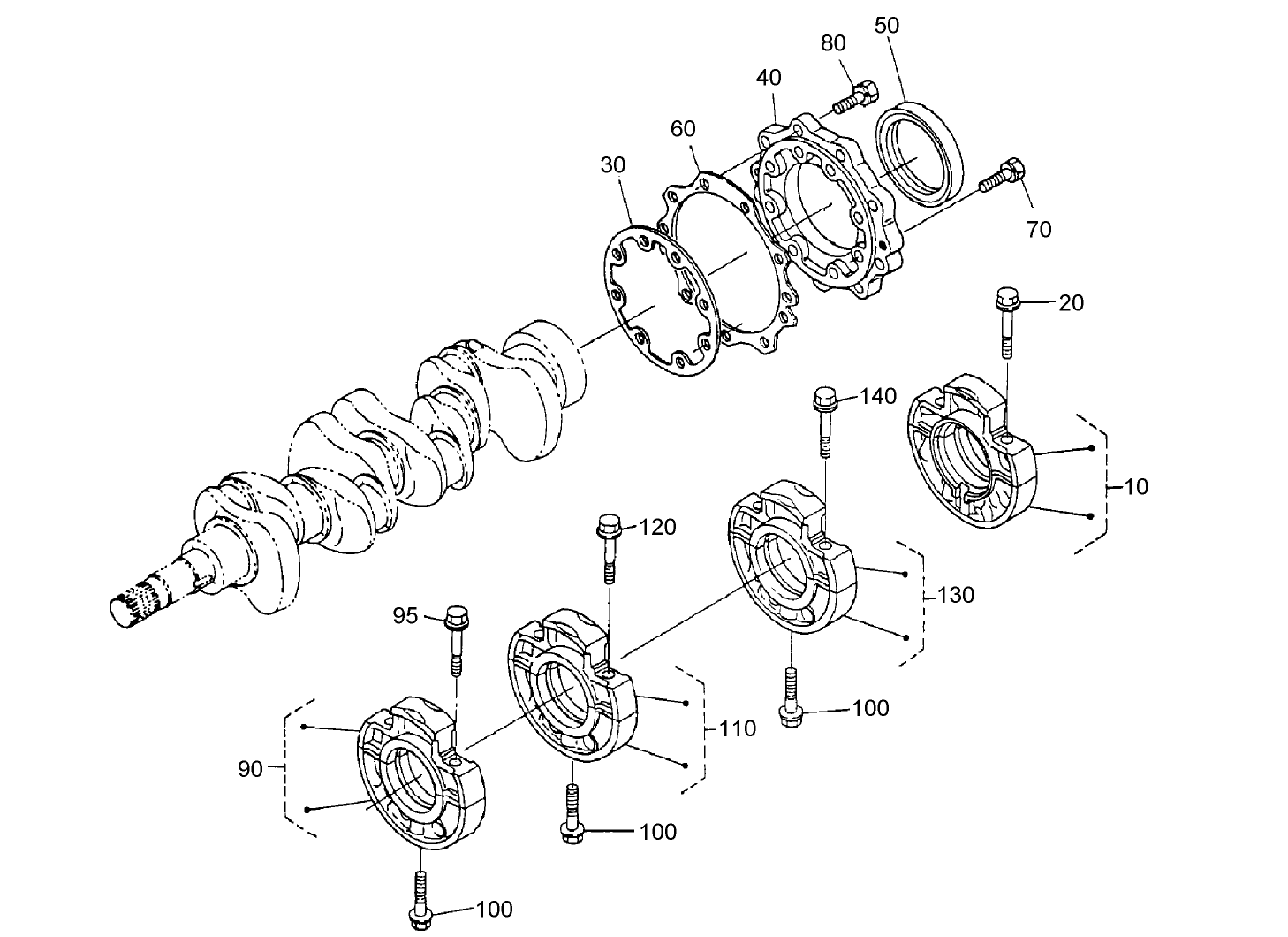 Main Bearing Case Assembly