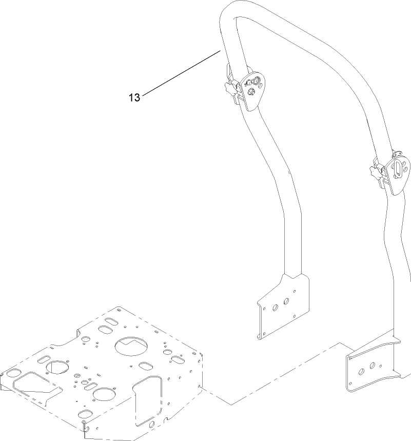 Roll-Over-Protection-System Assembly