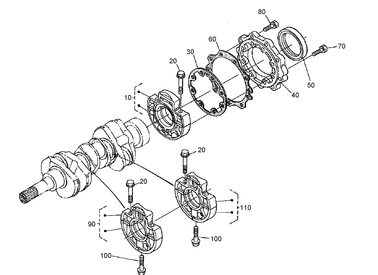 Main Bearing Case Assembly