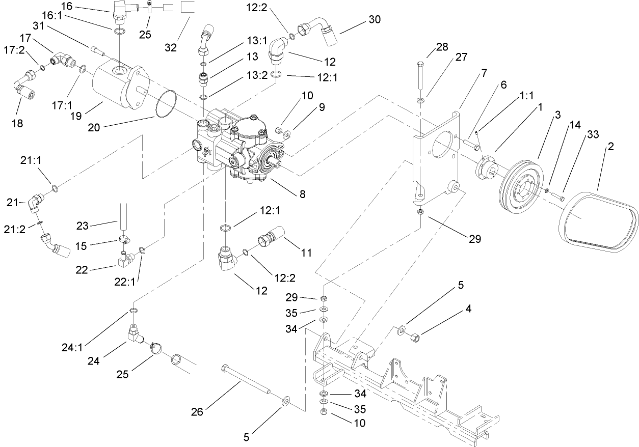 Hydraulic Pump Assembly