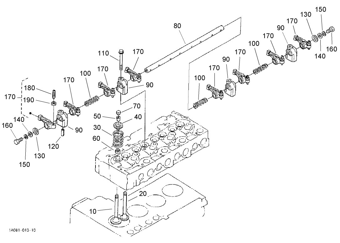 Valve and Rocker Assembly