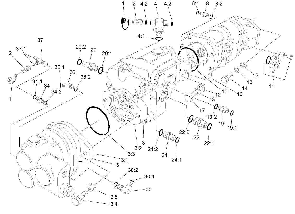 Hydraulic Pump Assembly