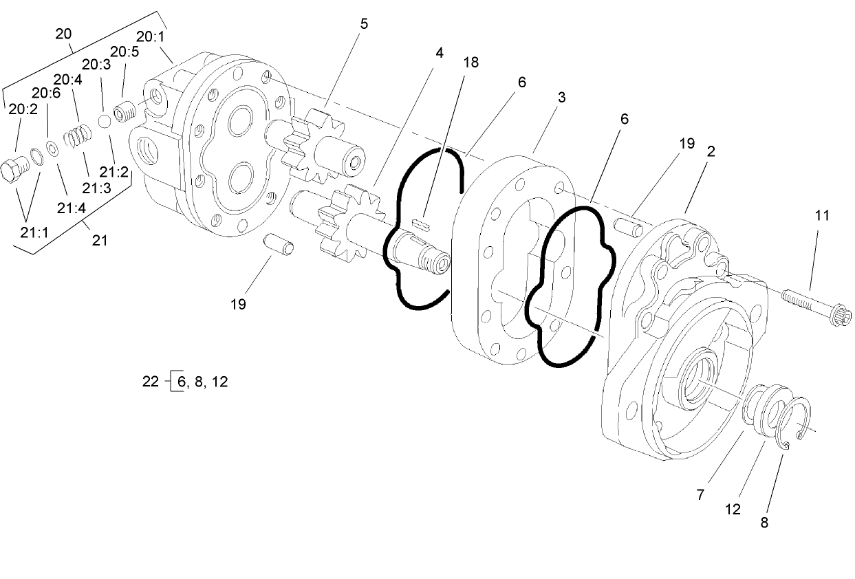 Gear Motor Assembly No. 104-5164