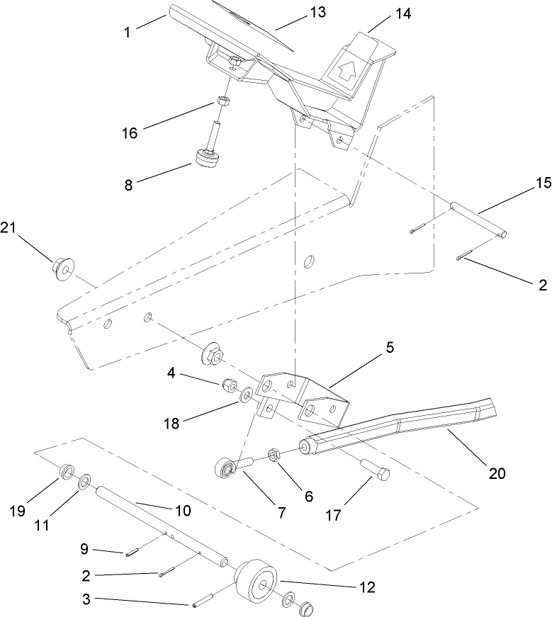 Traction Pedal Assembly
