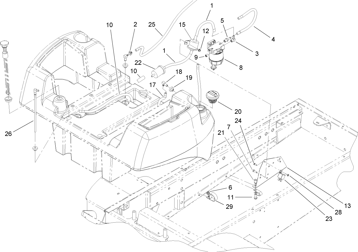 Fuel Delivery System Assembly