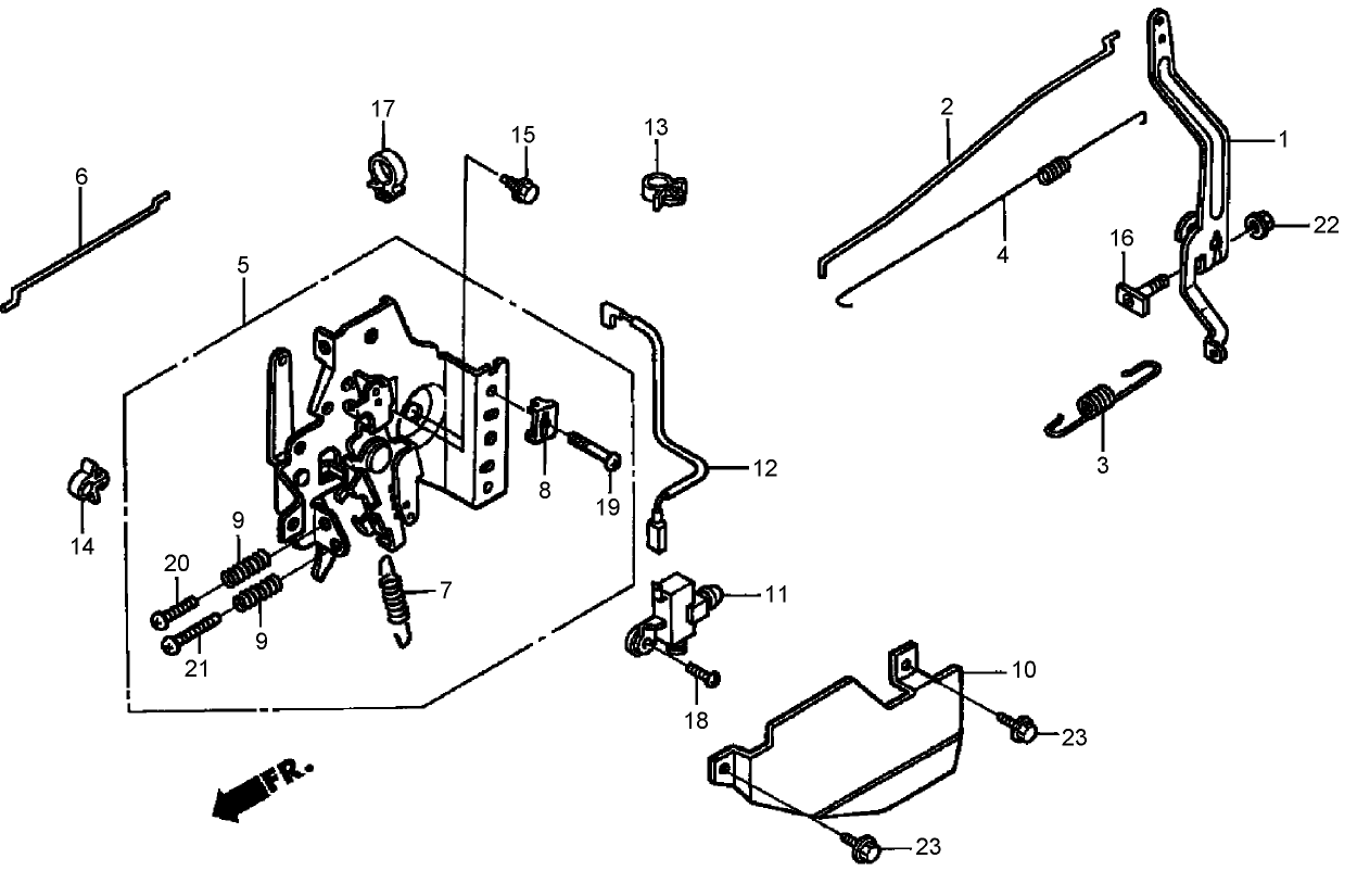 Control Assembly  Honda GXV160A1 T1AH
