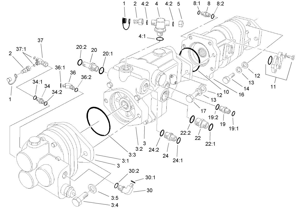 Hydraulic Pump Assembly