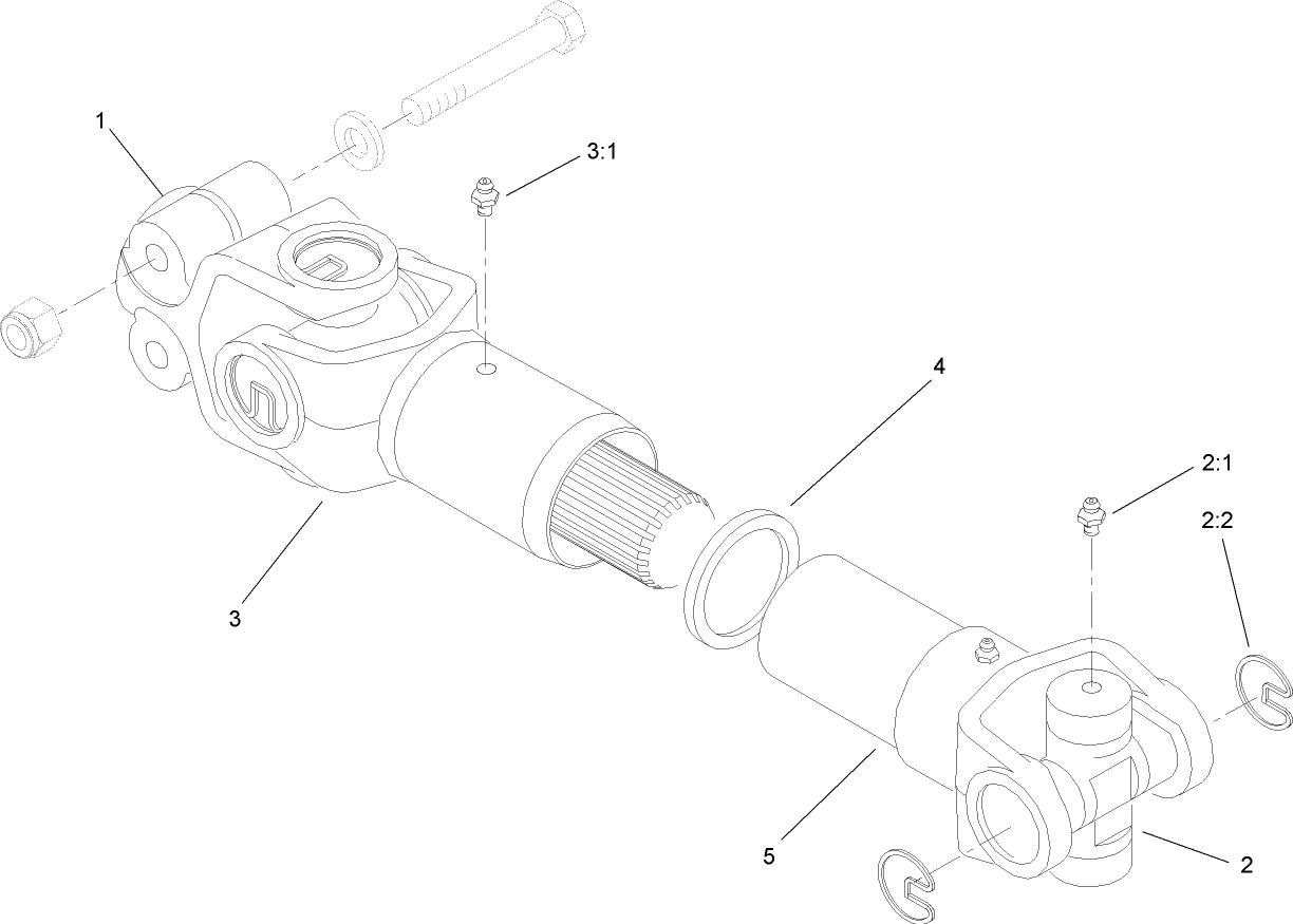 Driveshaft Assembly No. 98-2918