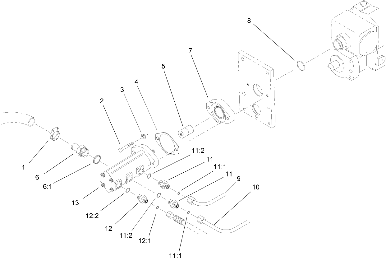 Gear Pump Installation Assembly